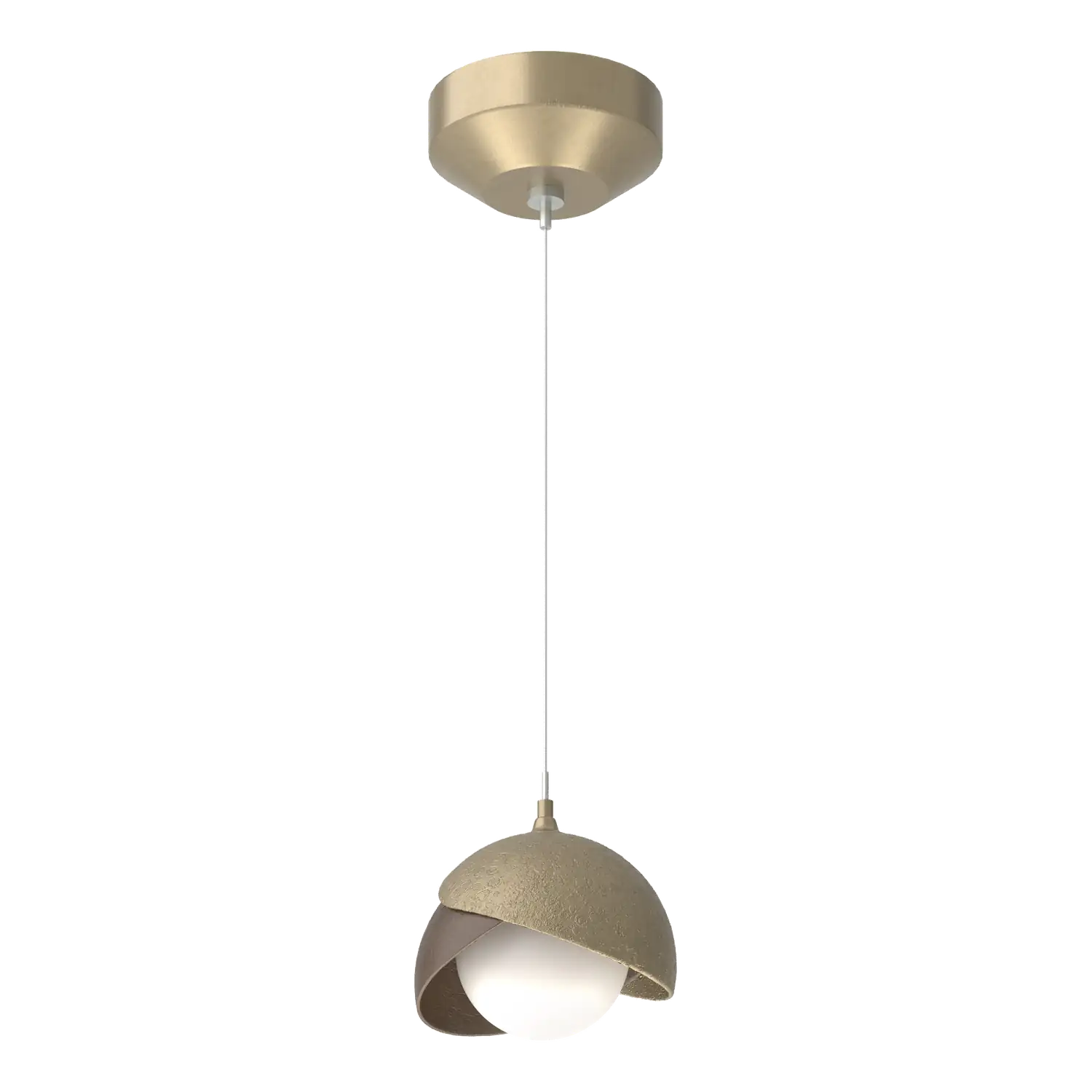 Hubbardton Forge, Brooklyn Double Shade Low Voltage Pendant, PENDANT LIGHT