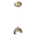 Hubbardton Forge, Brooklyn Double Shade Low Voltage Pendant, PENDANT LIGHT