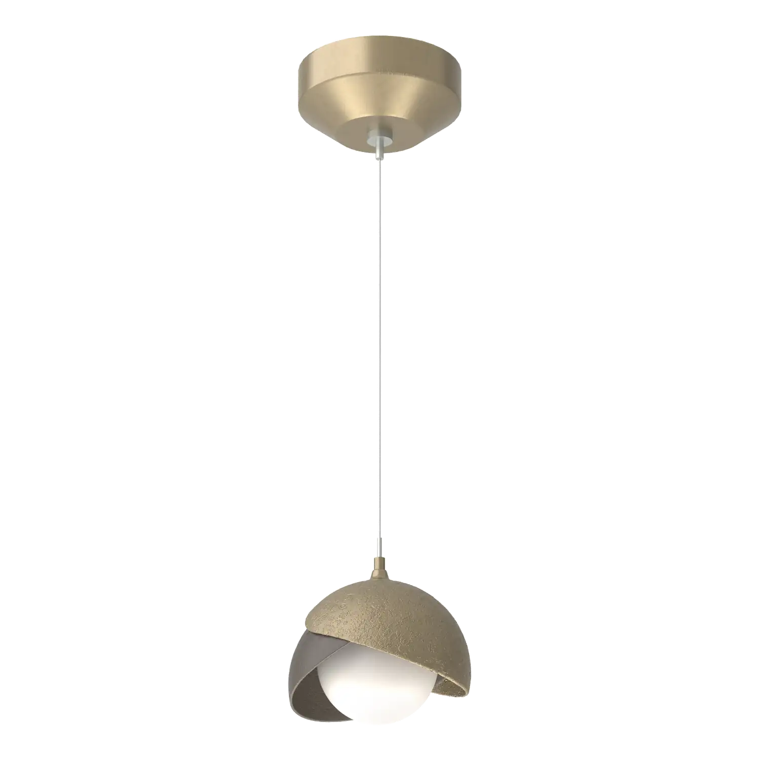 Hubbardton Forge, Brooklyn Double Shade Low Voltage Pendant, PENDANT LIGHT