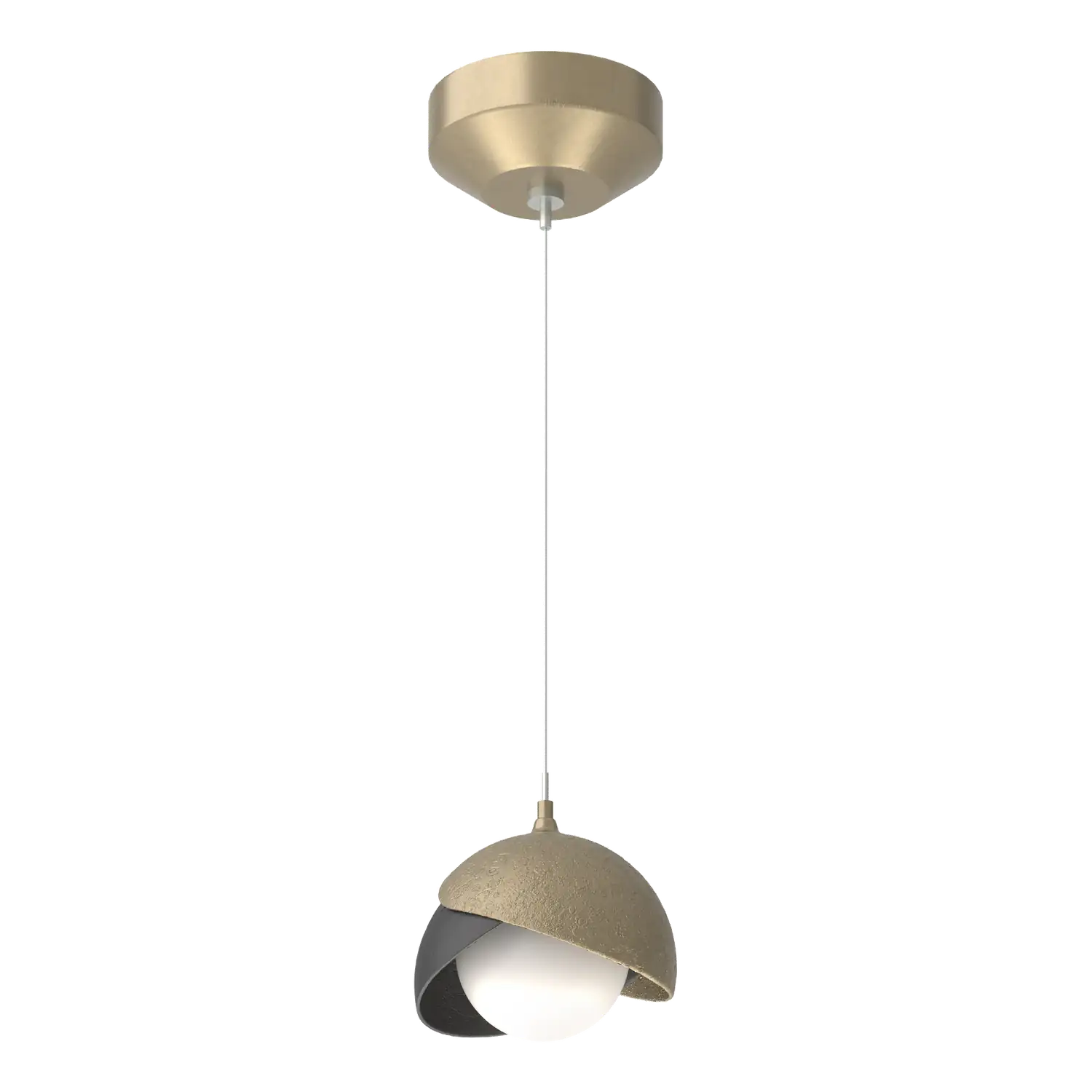 Hubbardton Forge, Brooklyn Double Shade Low Voltage Pendant, PENDANT LIGHT