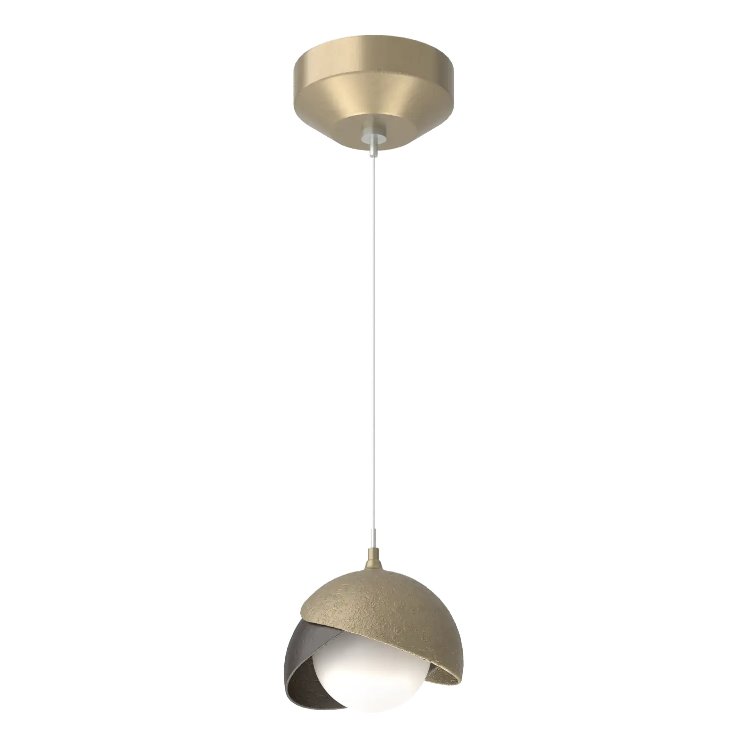 Hubbardton Forge, Brooklyn Double Shade Low Voltage Pendant, PENDANT LIGHT