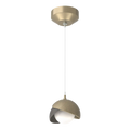 Hubbardton Forge, Brooklyn Double Shade Low Voltage Pendant, PENDANT LIGHT