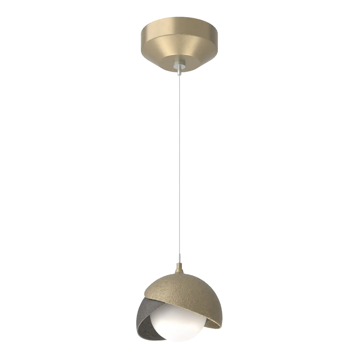 Hubbardton Forge, Brooklyn Double Shade Low Voltage Pendant, PENDANT LIGHT