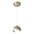 Hubbardton Forge, Brooklyn Double Shade Low Voltage Pendant, PENDANT LIGHT
