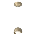 Hubbardton Forge, Brooklyn Double Shade Low Voltage Pendant, PENDANT LIGHT