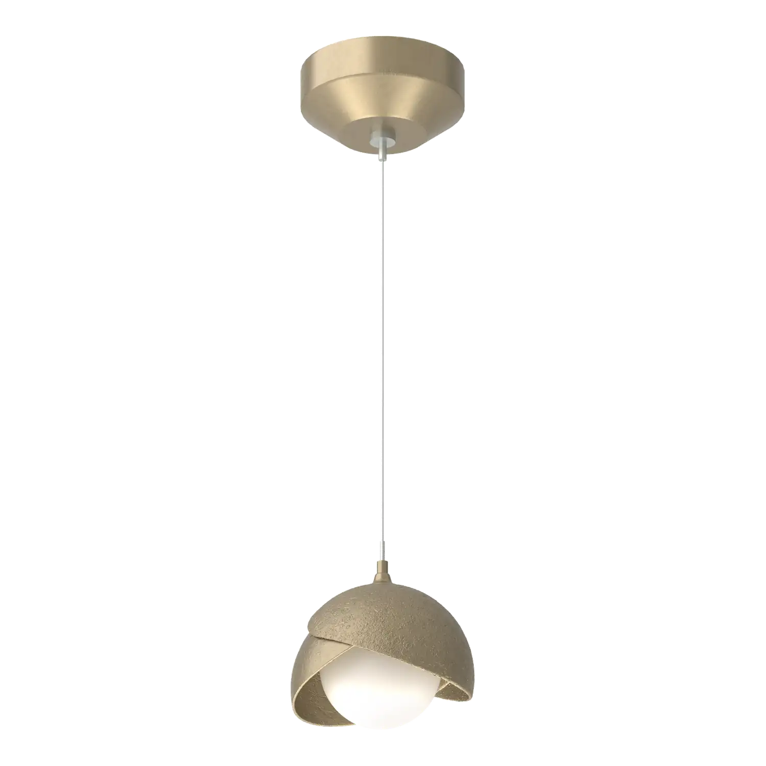 Hubbardton Forge, Brooklyn Double Shade Low Voltage Pendant, PENDANT LIGHT