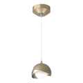 Hubbardton Forge, Brooklyn Double Shade Low Voltage Pendant, PENDANT LIGHT