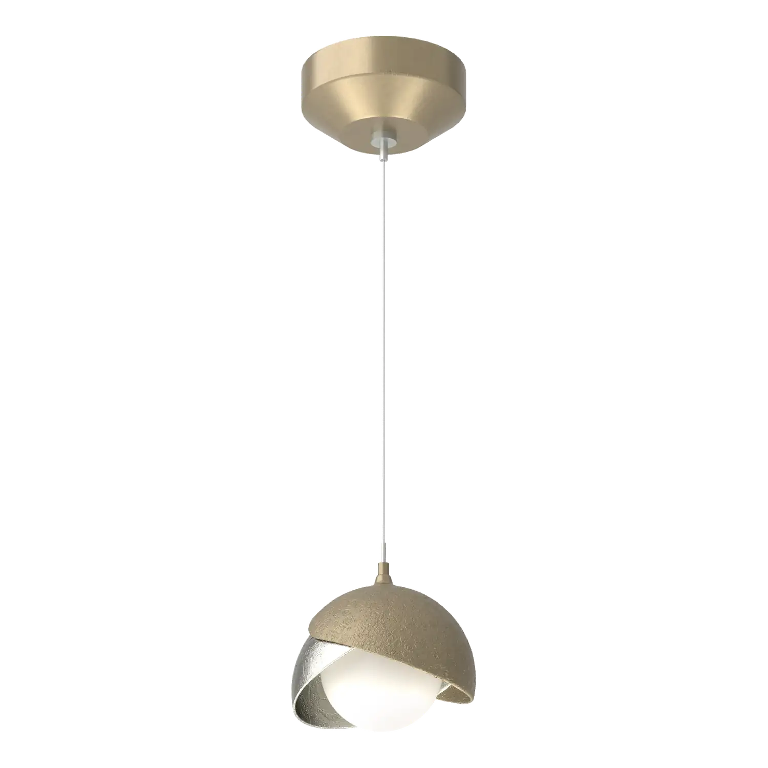 Hubbardton Forge, Brooklyn Double Shade Low Voltage Pendant, PENDANT LIGHT