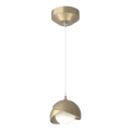 Hubbardton Forge, Brooklyn Double Shade Low Voltage Pendant, PENDANT LIGHT
