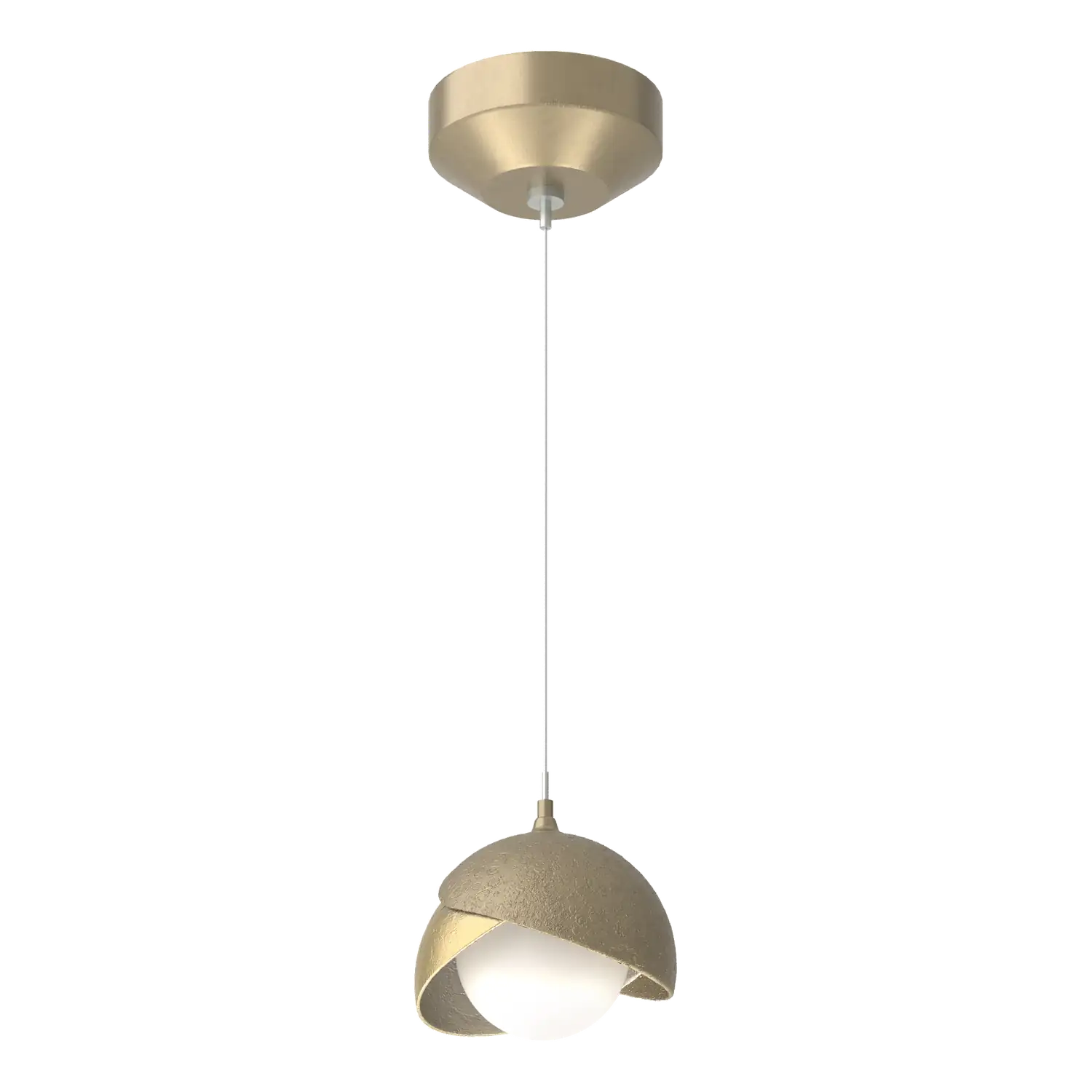 Hubbardton Forge, Brooklyn Double Shade Low Voltage Pendant, PENDANT LIGHT