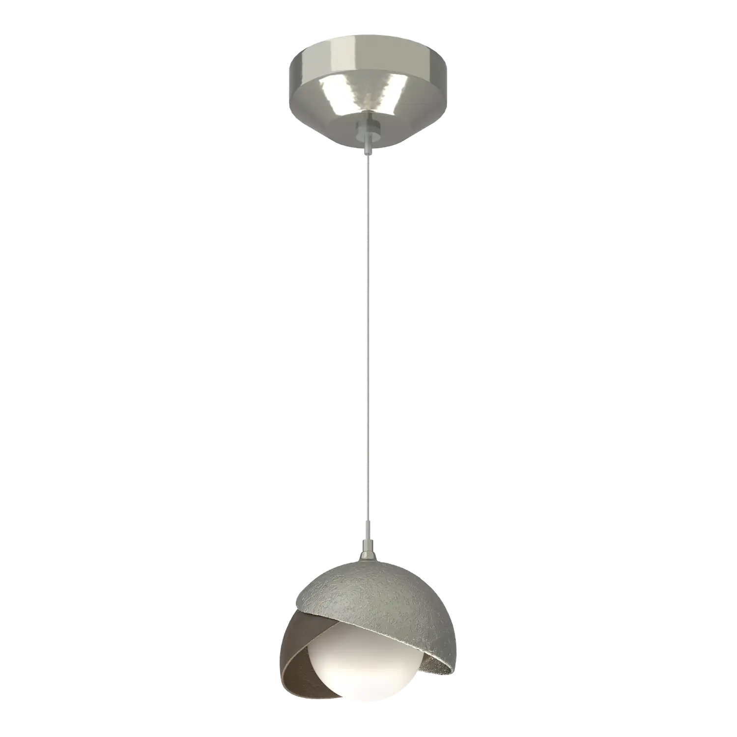 Hubbardton Forge, Brooklyn Double Shade Low Voltage Pendant, PENDANT LIGHT