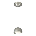 Hubbardton Forge, Brooklyn Double Shade Low Voltage Pendant, PENDANT LIGHT