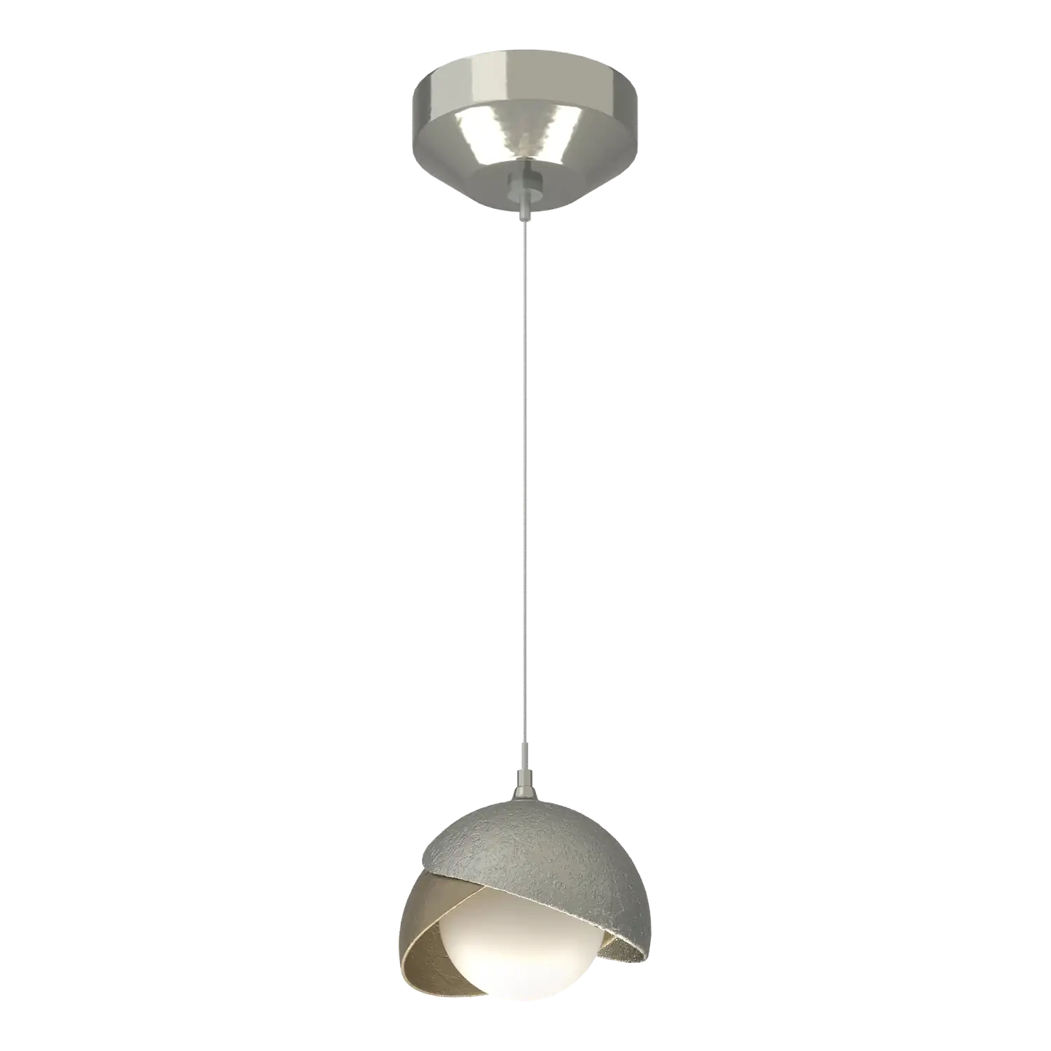 Hubbardton Forge, Brooklyn Double Shade Low Voltage Pendant, PENDANT LIGHT