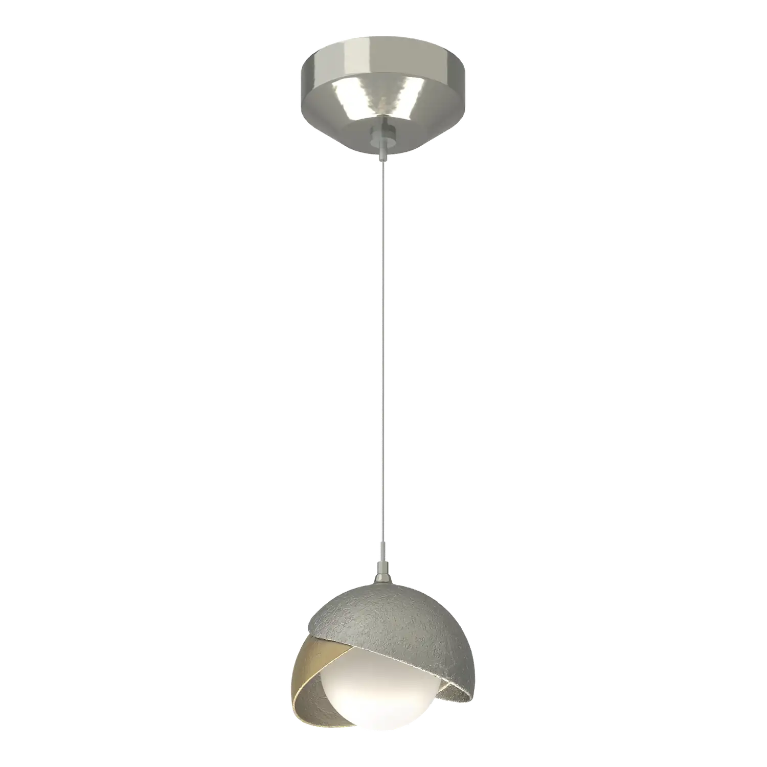 Hubbardton Forge, Brooklyn Double Shade Low Voltage Pendant, PENDANT LIGHT