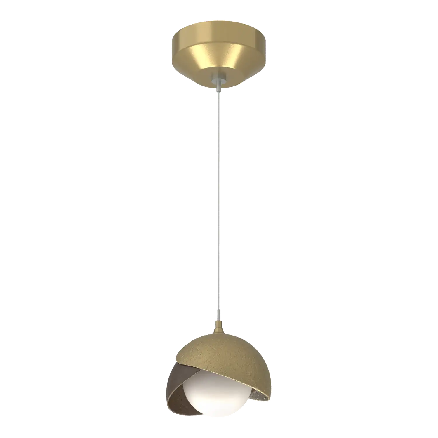 Hubbardton Forge, Brooklyn Double Shade Low Voltage Pendant, PENDANT LIGHT