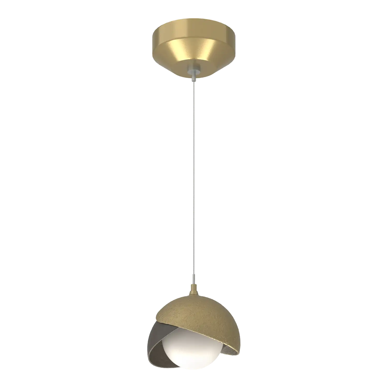 Hubbardton Forge, Brooklyn Double Shade Low Voltage Pendant, PENDANT LIGHT