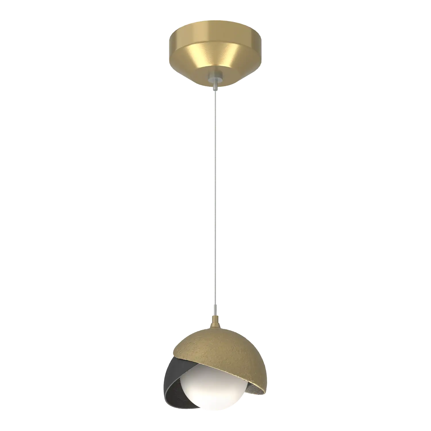 Hubbardton Forge, Brooklyn Double Shade Low Voltage Pendant, PENDANT LIGHT