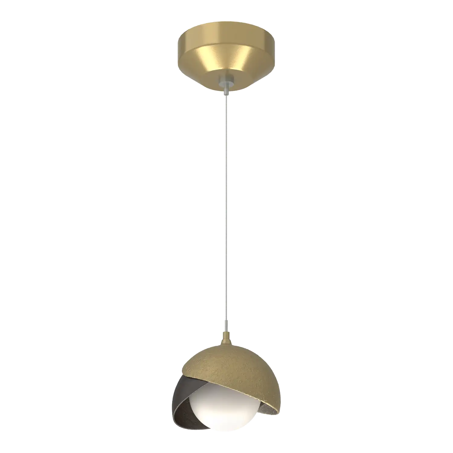 Hubbardton Forge, Brooklyn Double Shade Low Voltage Pendant, PENDANT LIGHT