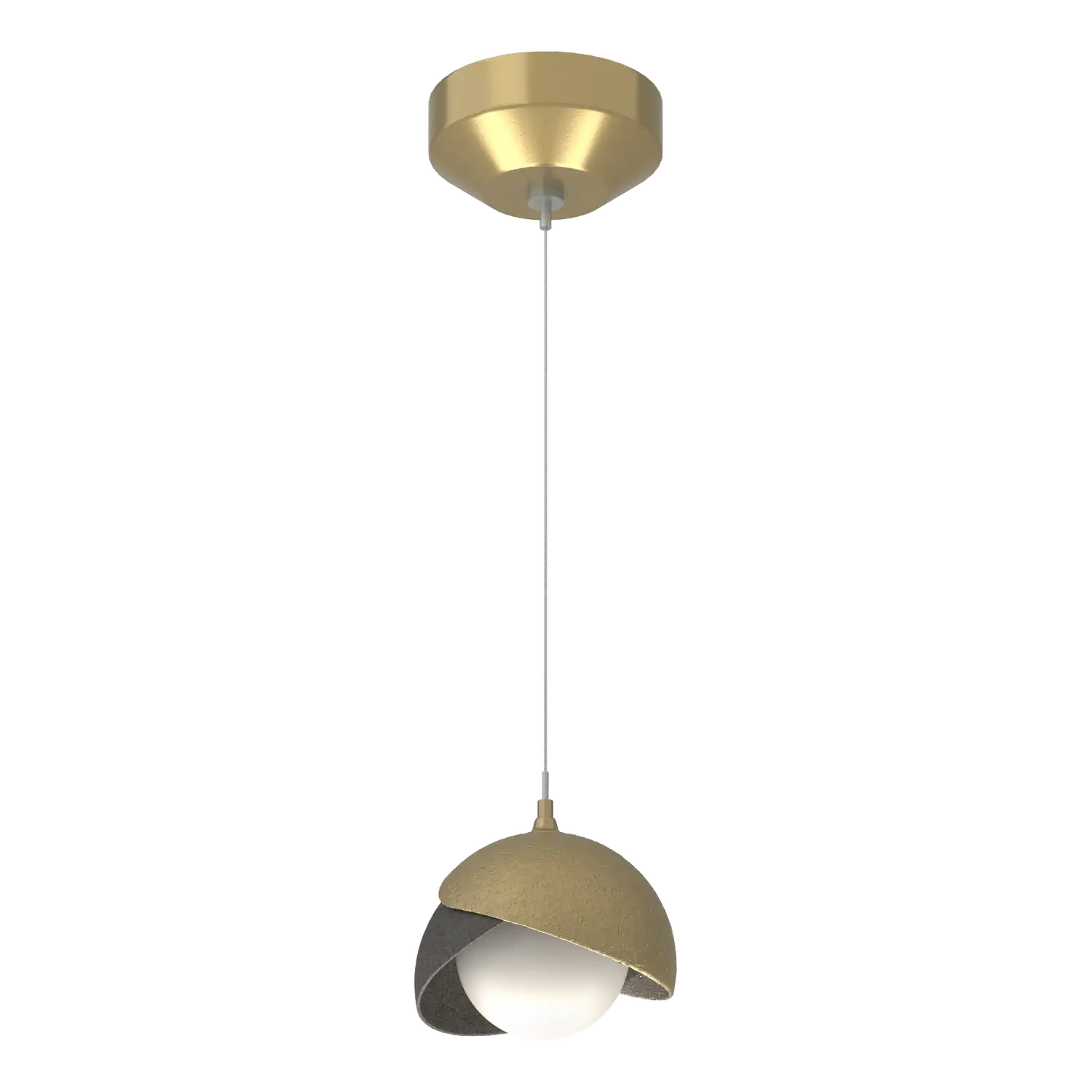 Hubbardton Forge, Brooklyn Double Shade Low Voltage Pendant, PENDANT LIGHT