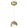 Hubbardton Forge, Brooklyn Double Shade Low Voltage Pendant, PENDANT LIGHT