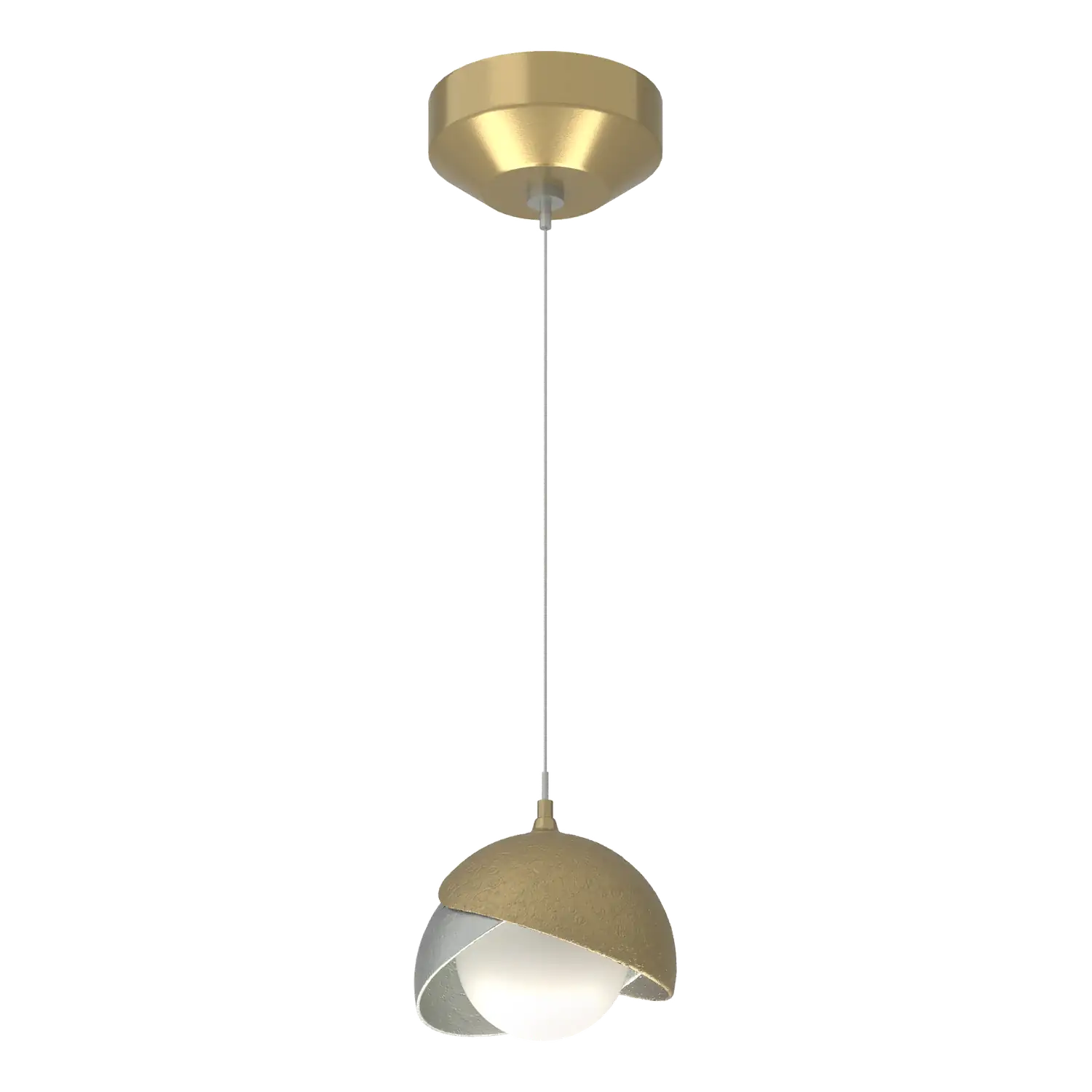 Hubbardton Forge, Brooklyn Double Shade Low Voltage Pendant, PENDANT LIGHT