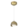 Hubbardton Forge, Brooklyn Double Shade Low Voltage Pendant, PENDANT LIGHT