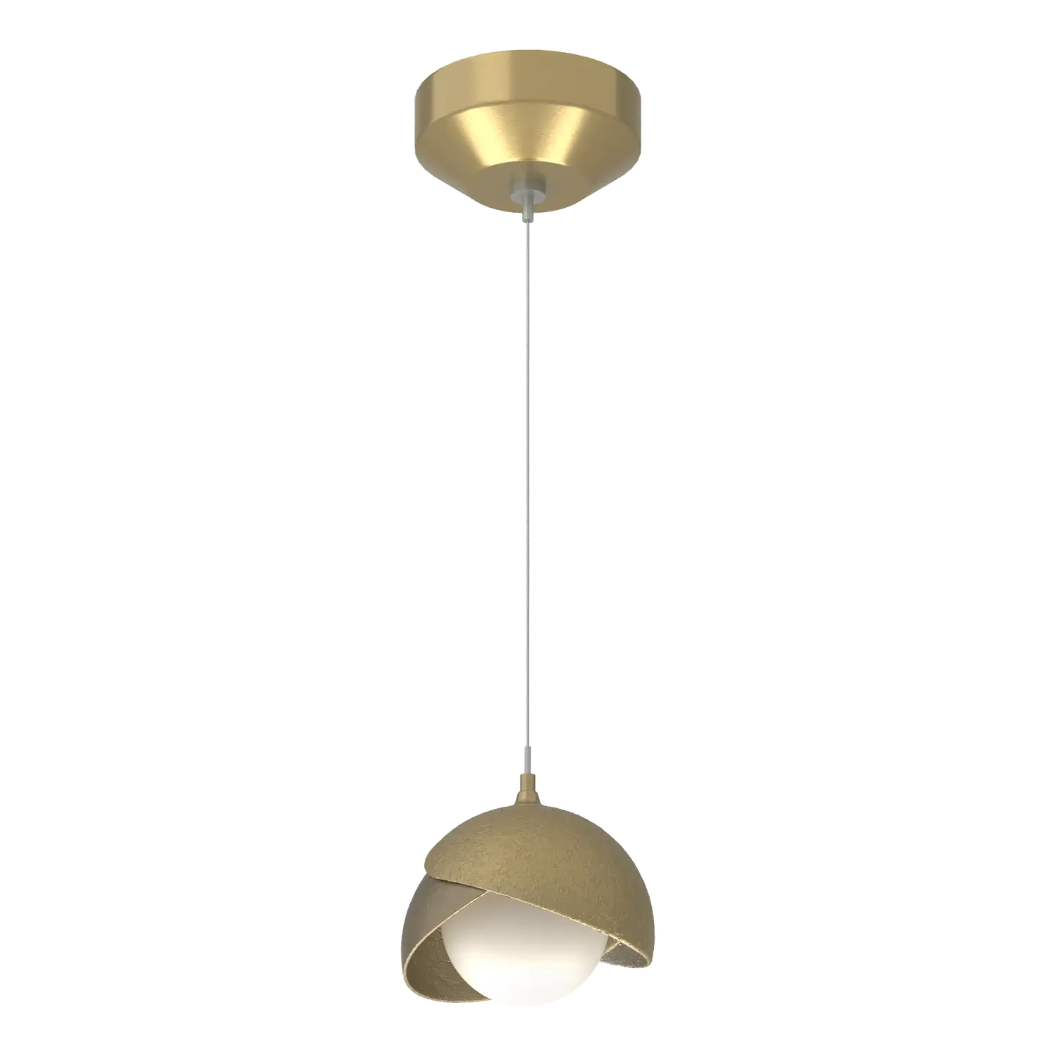 Hubbardton Forge, Brooklyn Double Shade Low Voltage Pendant, PENDANT LIGHT