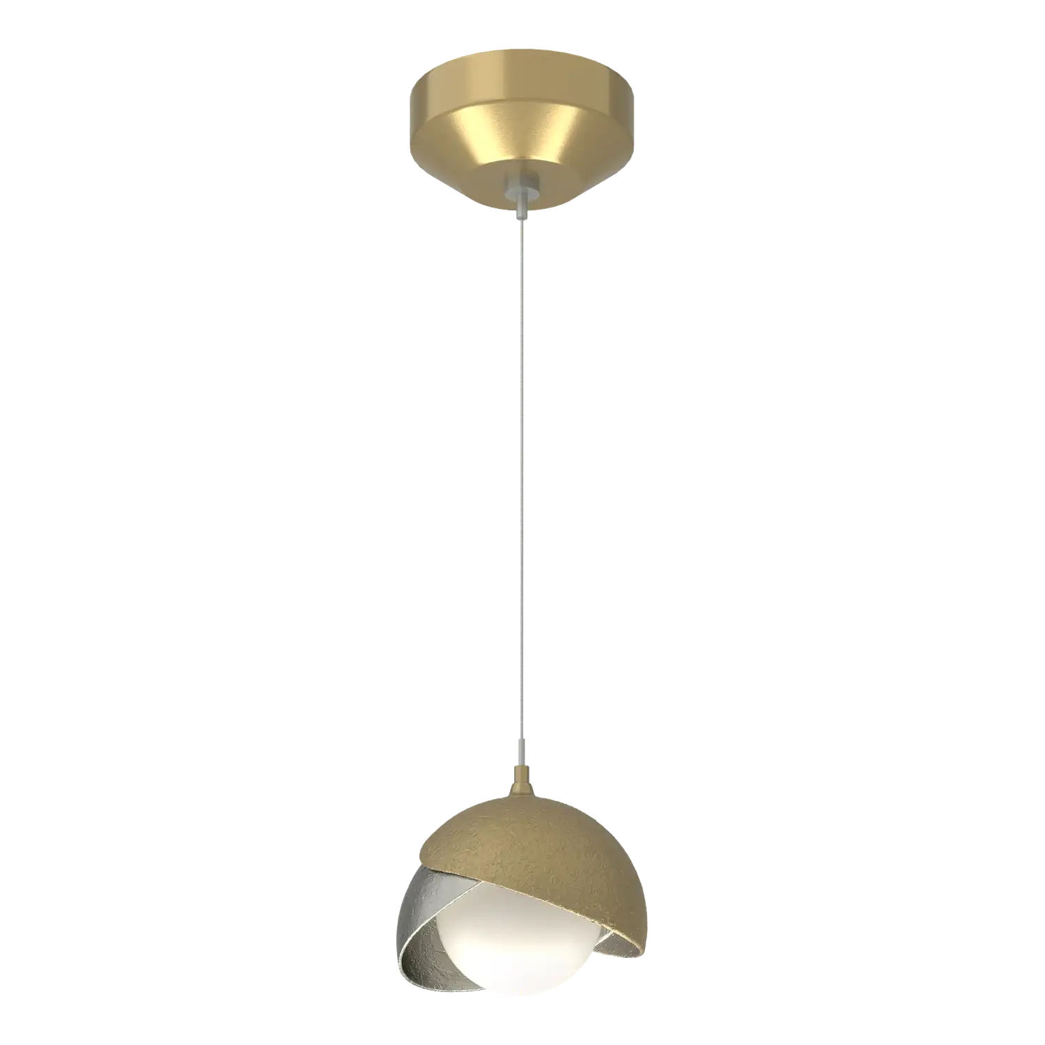Hubbardton Forge, Brooklyn Double Shade Low Voltage Pendant, PENDANT LIGHT