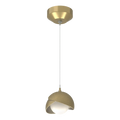 Hubbardton Forge, Brooklyn Double Shade Low Voltage Pendant, PENDANT LIGHT