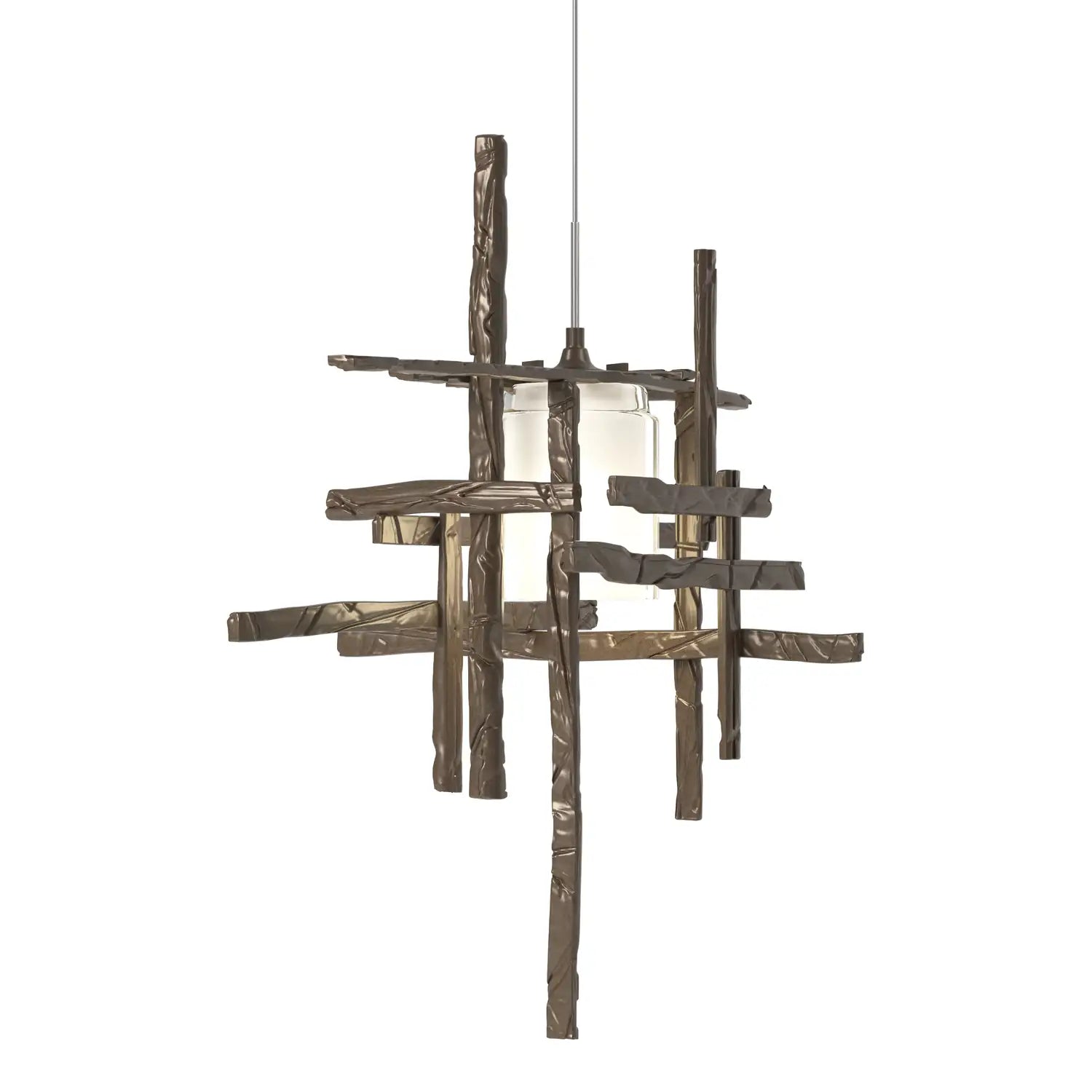 HUBBARDTON FORGE, TURA FROSTED GLASS LOW VOLTAGE PENDANT, PENDANT LIGHT