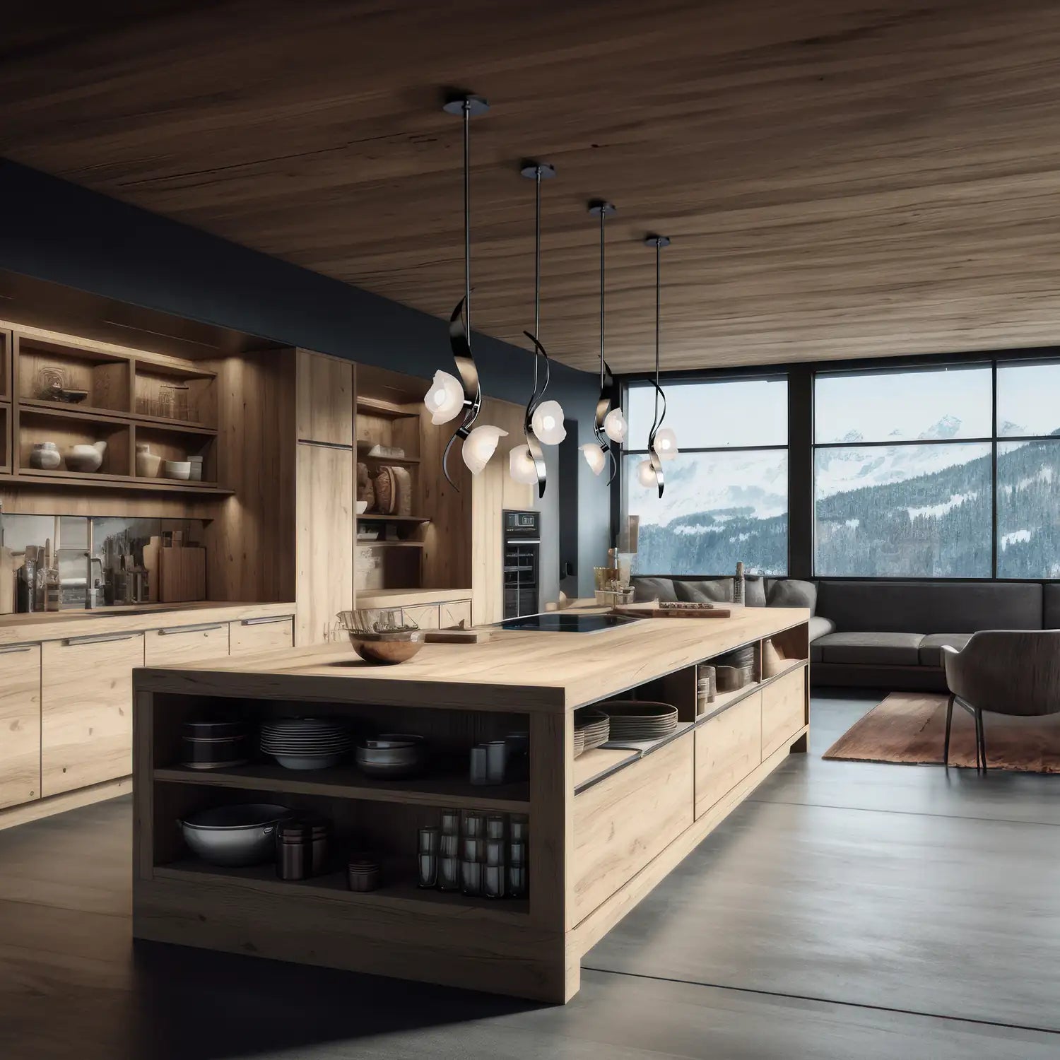 Hubbardton Forge, Mika Pendant, PENDANT LIGHT