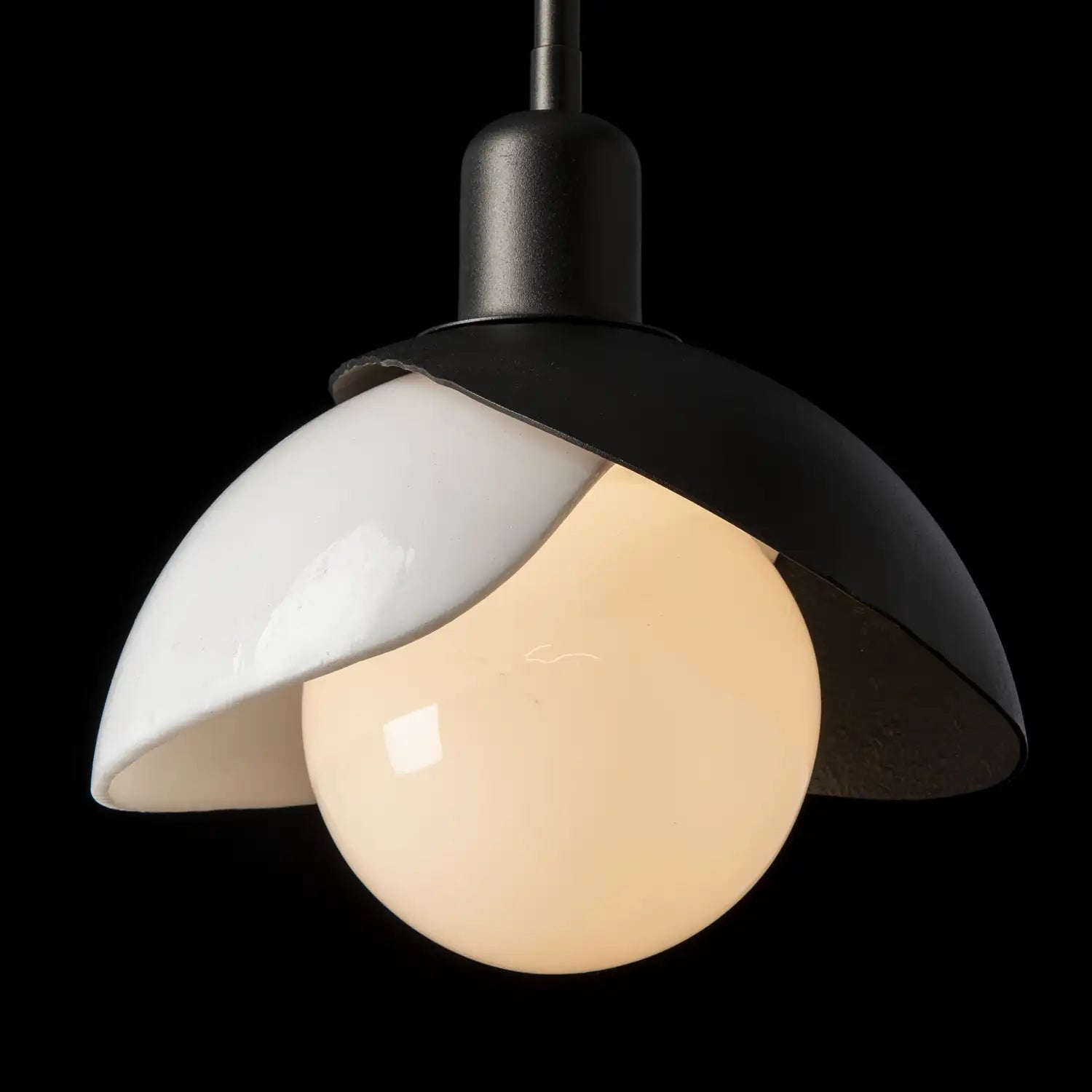 Hubbardton Forge, Brooklyn Double Shade Art Glass Pendant, PENDANT LIGHT