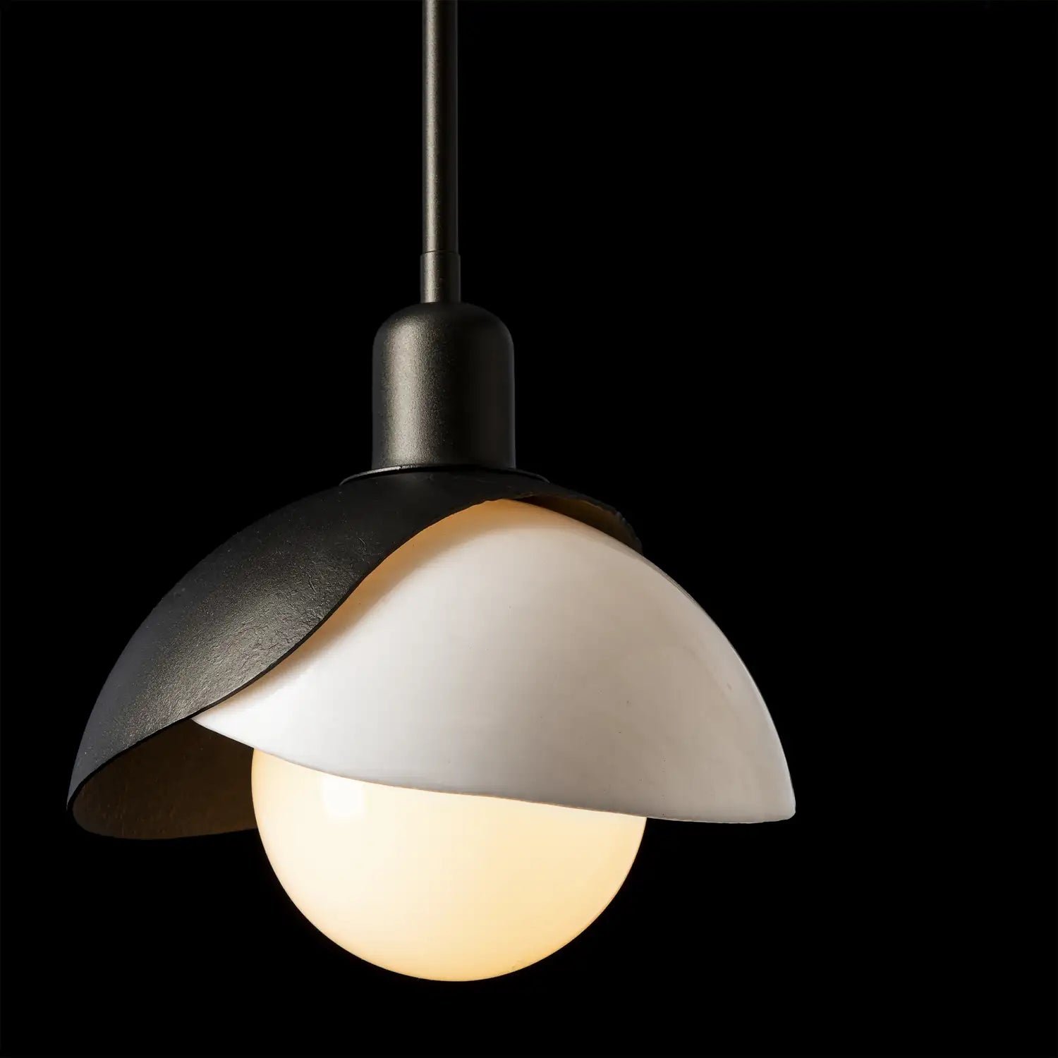 Hubbardton Forge, Brooklyn Double Shade Art Glass Pendant, PENDANT LIGHT