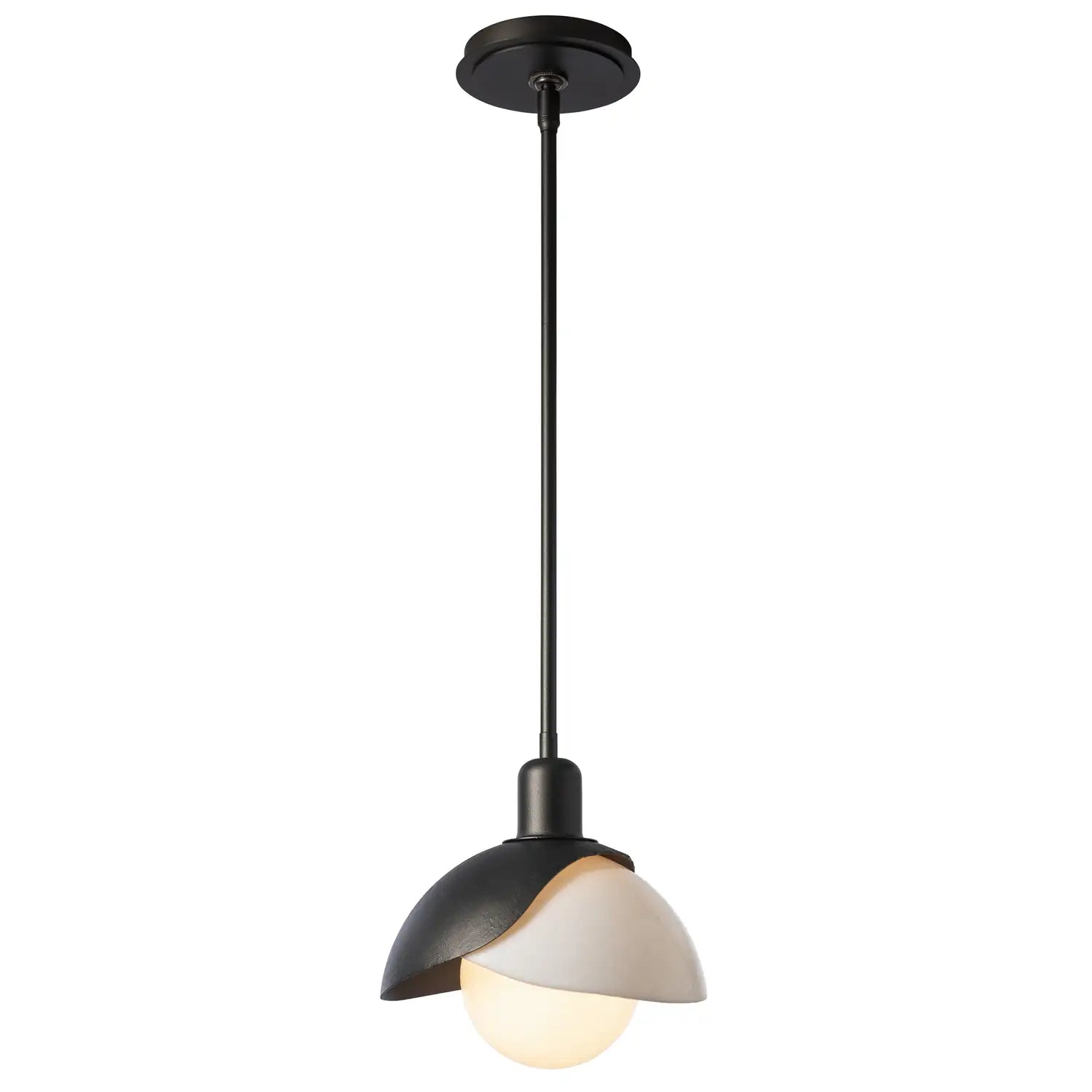 Hubbardton Forge, Brooklyn Double Shade Art Glass Pendant, PENDANT LIGHT