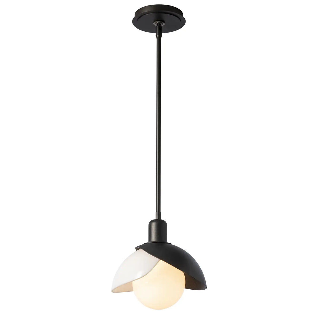 Hubbardton Forge, Brooklyn Double Shade Art Glass Pendant, PENDANT LIGHT