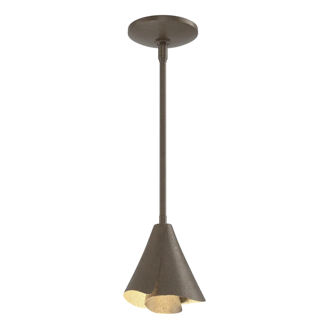 HUBBARDTON FORGE, MOBIUS STEEL SHADE PENDANT, PENDANT LIGHT