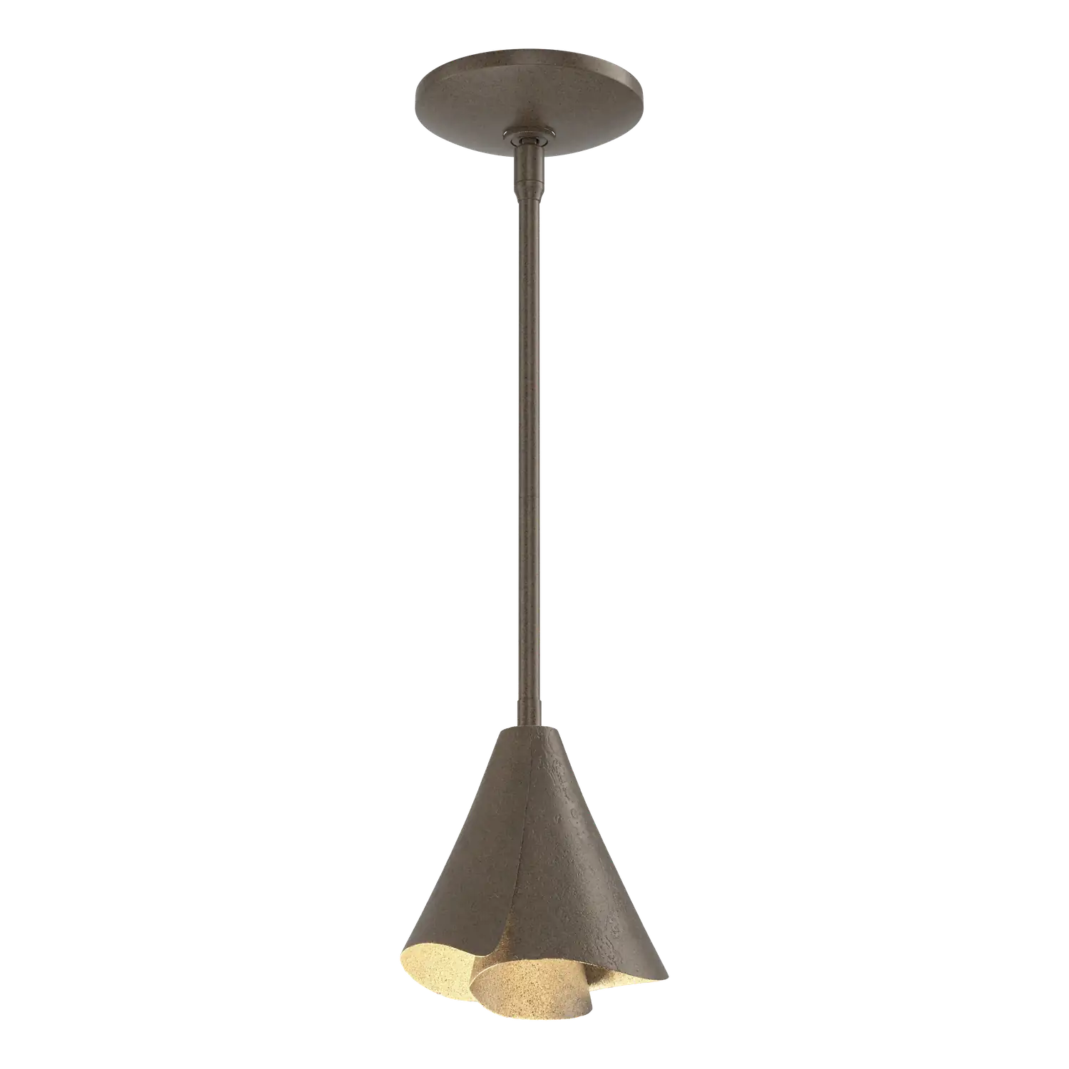 Hubbardton Forge, Mobius Steel Shade Pendant, PENDANT LIGHT