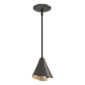 Hubbardton Forge, Mobius Steel Shade Pendant, PENDANT LIGHT