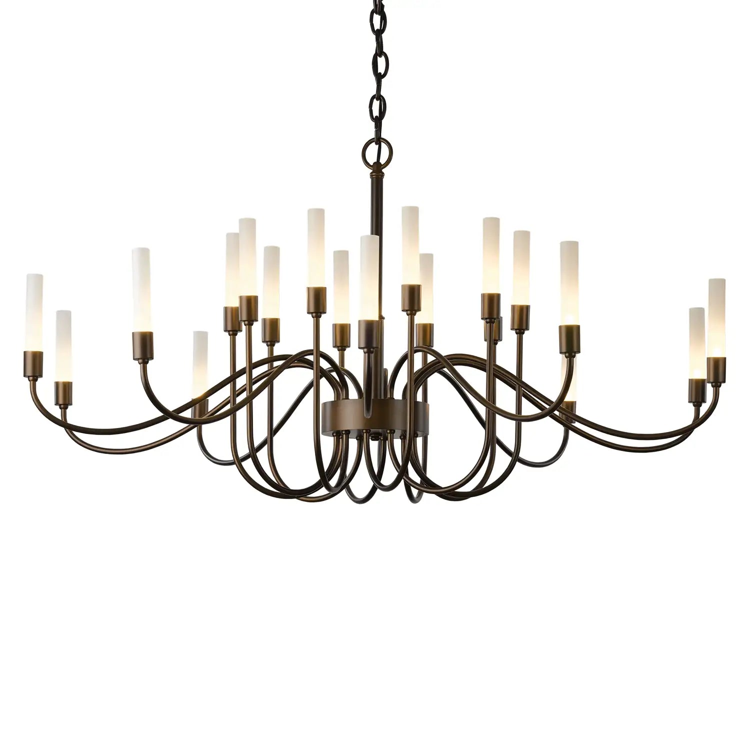 Hubbardton Forge, LISSE 20 ARM CHANDELIER | 192043-1002, CHANDELIER LIGHT