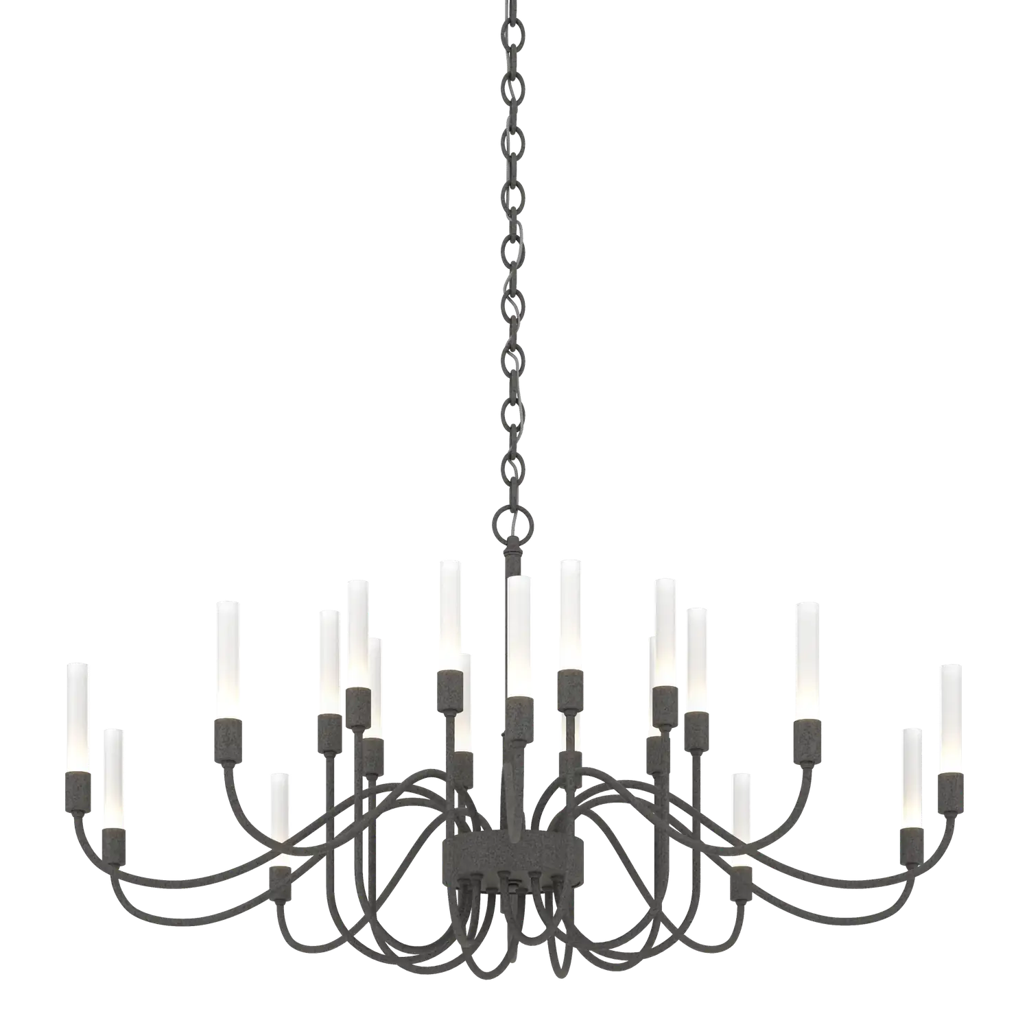 Hubbardton Forge, LISSE 20 ARM CHANDELIER | 192043-1005, CHANDELIER LIGHT