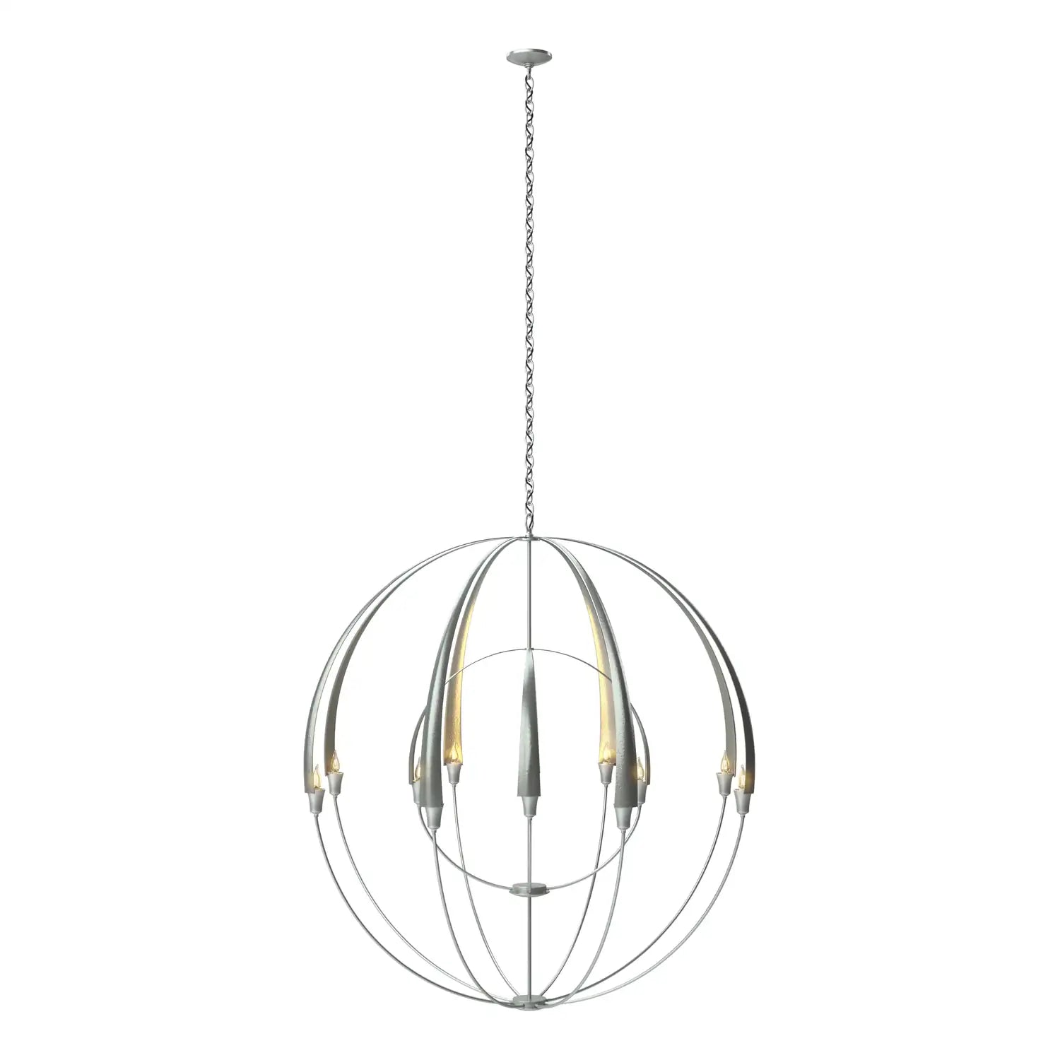 Hubbardton Forge, DOUBLE CIRQUE SCALE CHANDELIER | 194248-1007, CHANDELIER LIGHT