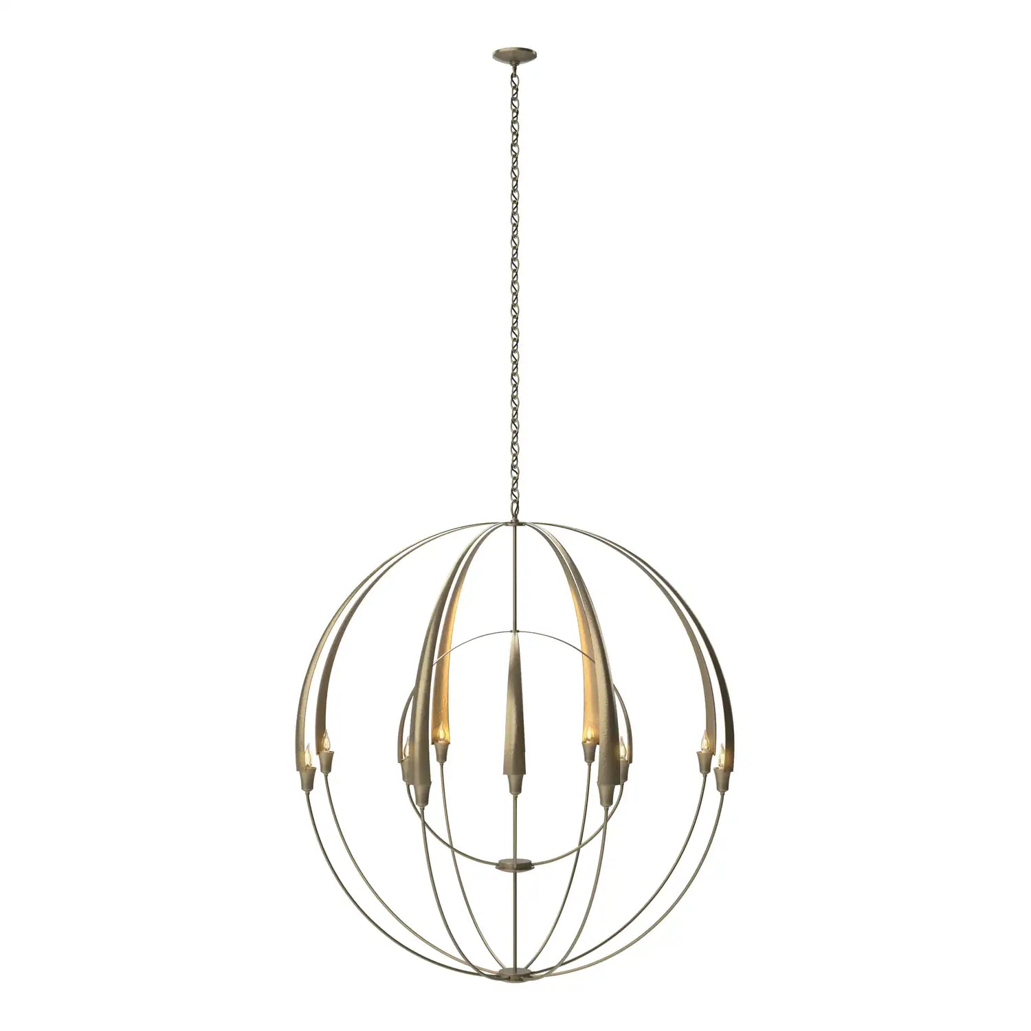 Hubbardton Forge, DOUBLE CIRQUE SCALE CHANDELIER | 194248-1008, CHANDELIER LIGHT