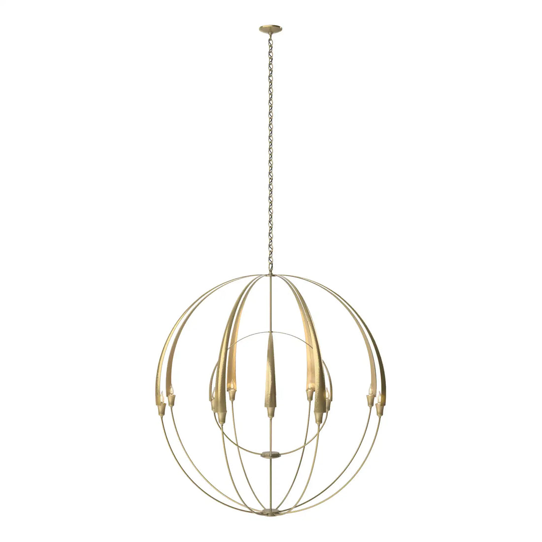HUBBARDTON FORGE, DOUBLE CIRQUE SCALE CHANDELIER | 194248-1014, CHANDELIER LIGHT