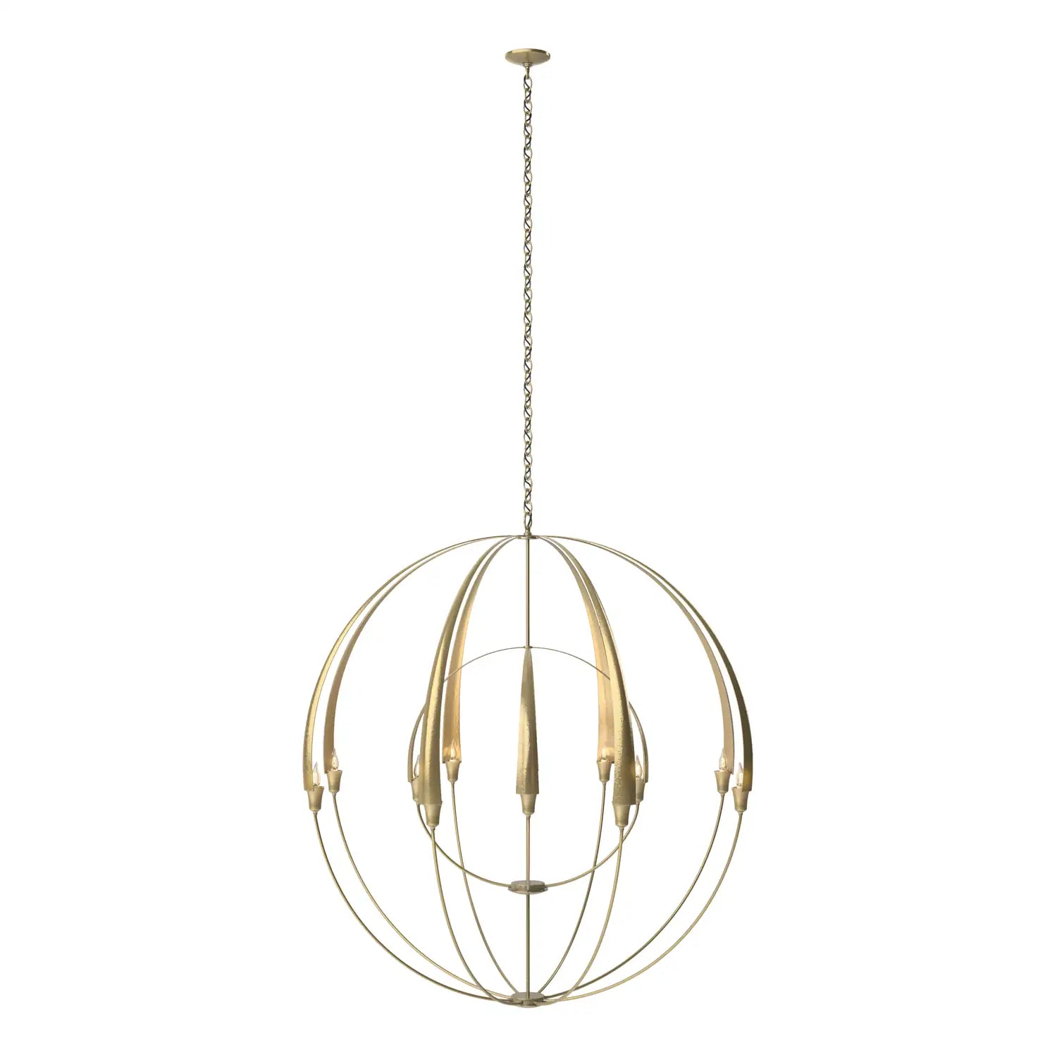 Hubbardton Forge, DOUBLE CIRQUE SCALE CHANDELIER | 194248-1014, CHANDELIER LIGHT