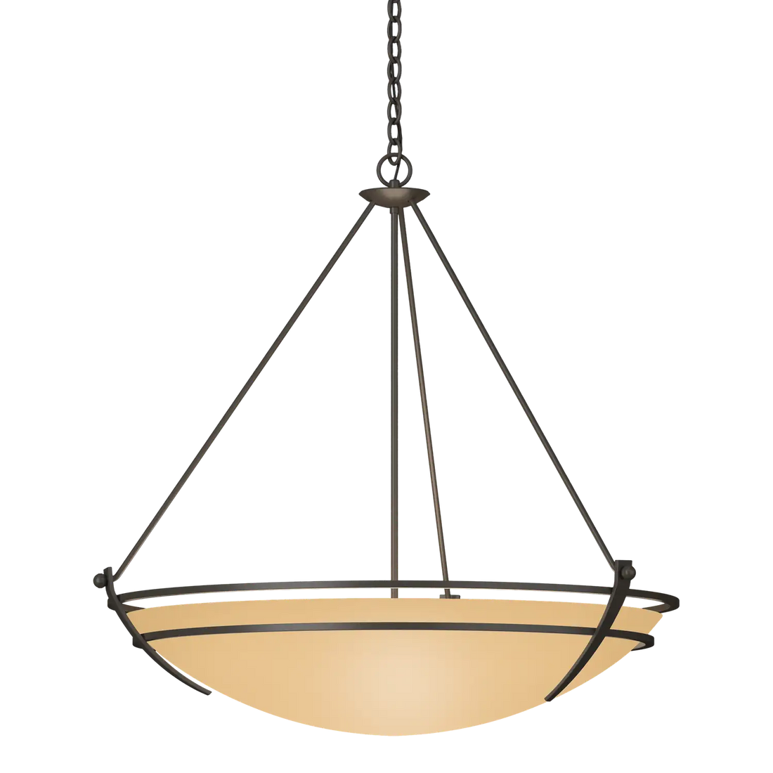 HUBBARDTON FORGE, PRESIDIO TRYNE SCALE PENDANT | 194431-1005, CHANDELIER LIGHT