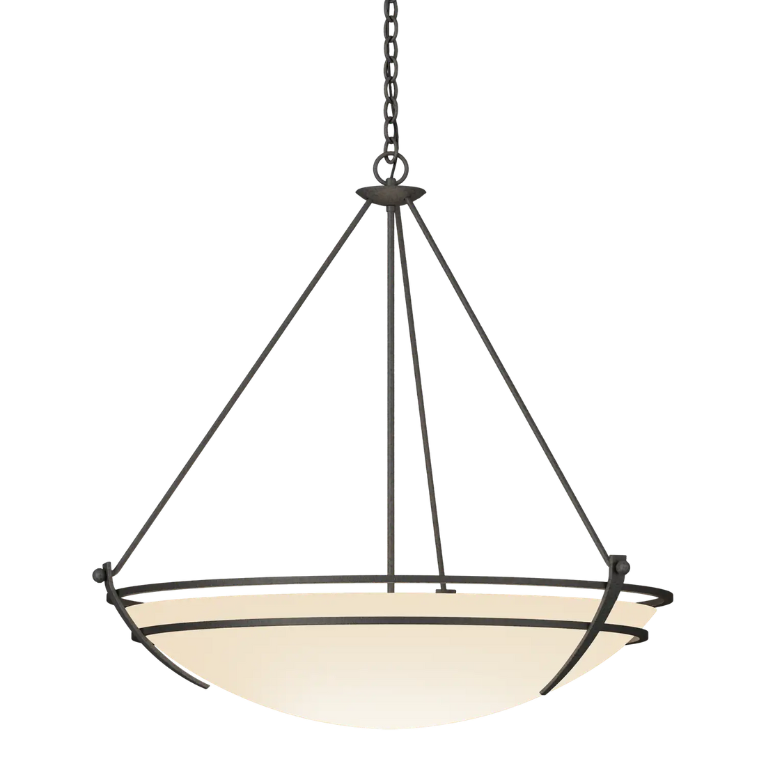 HUBBARDTON FORGE, PRESIDIO TRYNE SCALE PENDANT | 194431-1010, CHANDELIER LIGHT