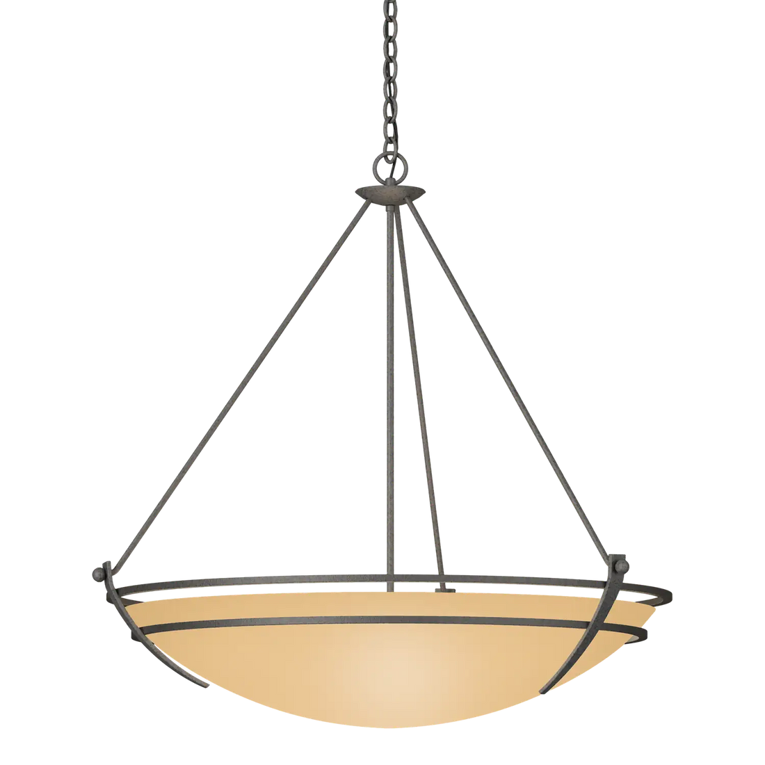 HUBBARDTON FORGE, PRESIDIO TRYNE SCALE PENDANT | 194431-1011, CHANDELIER LIGHT