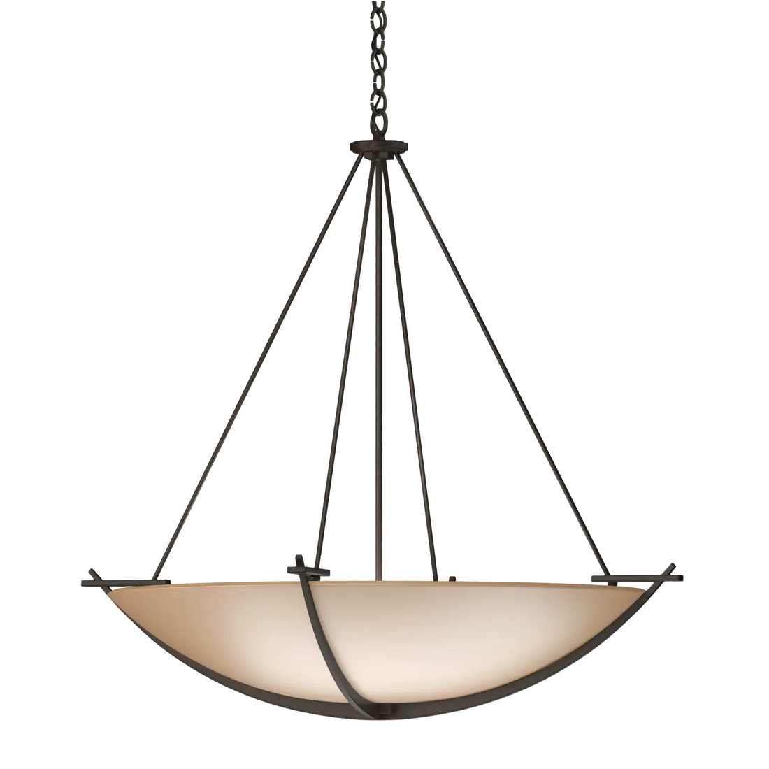 HUBBARDTON FORGE, COMPASS SCALE PENDANT | 194531-1003, CHANDELIER LIGHT