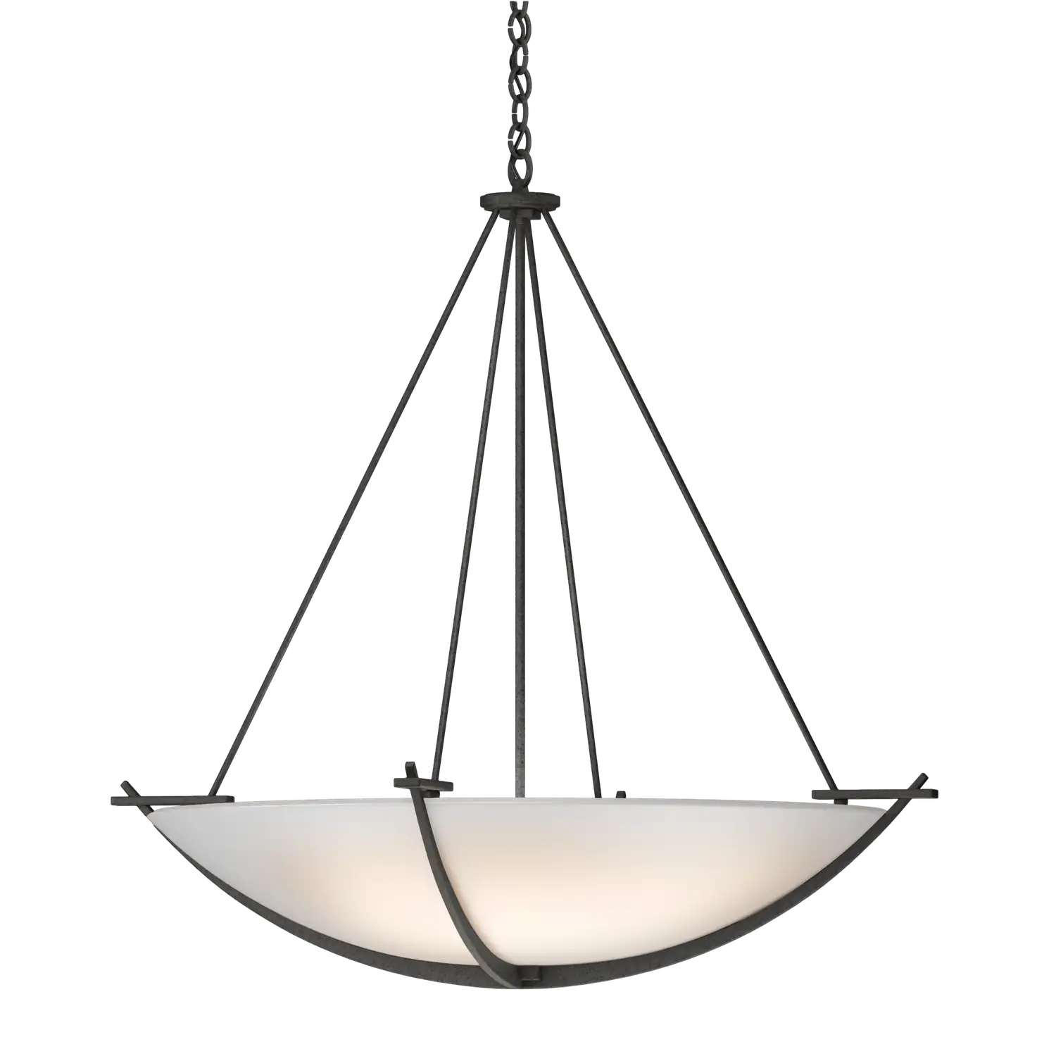 Hubbardton Forge, COMPASS SCALE PENDANT | 194531-1010, CHANDELIER LIGHT