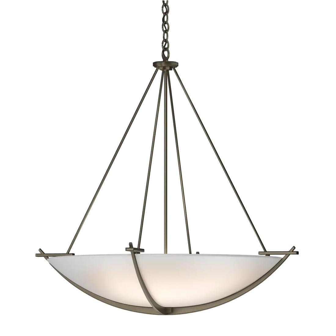 HUBBARDTON FORGE, COMPASS SCALE PENDANT | 194531-1014, CHANDELIER LIGHT